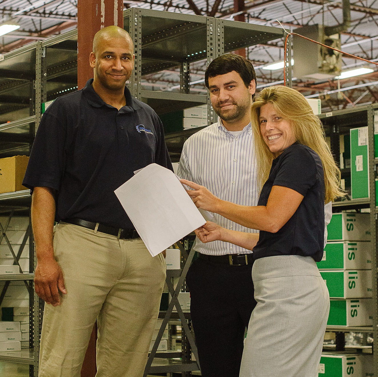 Advantage Industrial Automation Warehouse Employees